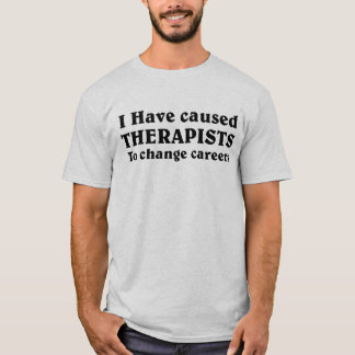 Therapie en geestelijke gezondheidsproblemen humor t-shirt