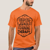 Therapie Gym Fitness T-shirt (Voorkant)