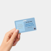 Therapie Hond ID met Logo Badge (Handheld)