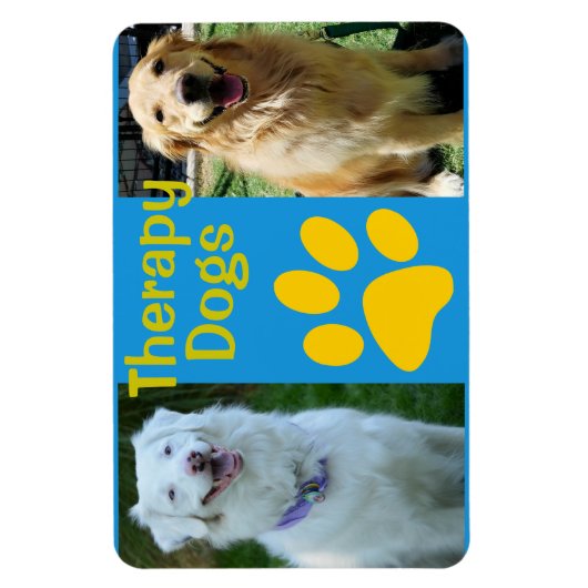 Therapie hond magneet (Verticaal)