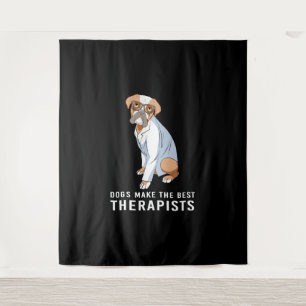Therapie Hond Psychologie Therapeut Wandkleed