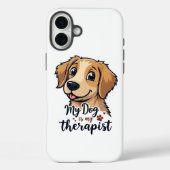 Therapie Hond Vibes Case-Mate iPhone Case (Achterkant)