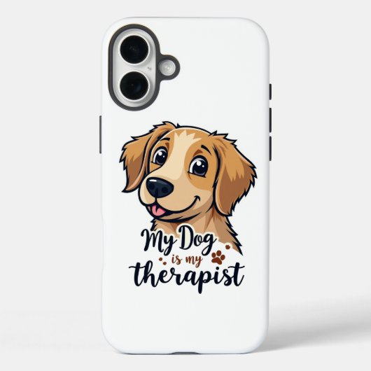 Therapie Hond Vibes Case-Mate iPhone Case (Achterkant)