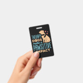 Therapie Honden maken een positief effect Badge (Handheld)