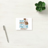 Therapie Honden maken een positief effect Post-it® Notes (Kantoor)