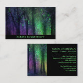 *~ * Therapie Hypnotherapie Hypnosis Counselor Visitekaartje (Voorkant / Achterkant)