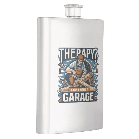 Therapie? Ik heb alleen een garage nodig Flacon (Rechts)