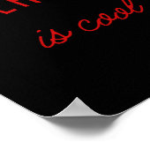 Therapie Is Cool Mentale Gezondheidsproblemen Bewu Poster (Hoek)