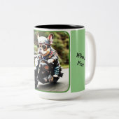 Therapie is een dure Mok voor fietshonden (Voorkant rechts)