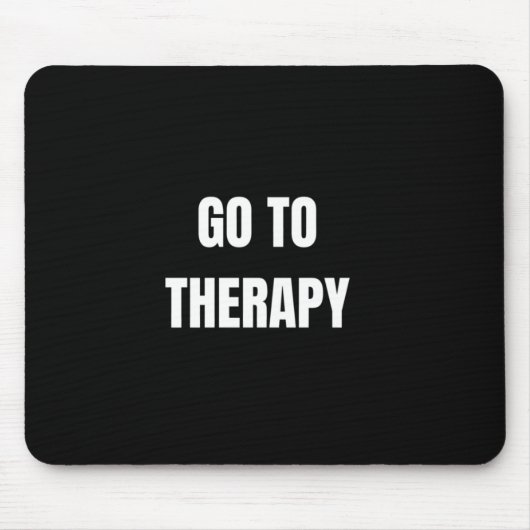 Therapie is een reis naar genezing muismat (Voorkant)