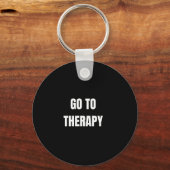 Therapie is een reis naar genezing sleutelhanger (Voorkant)