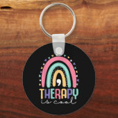 Therapie is het coole bewustzijn van de geestelijk sleutelhanger (Voorkant)