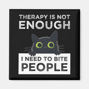 Therapie Is Niet Voldoende - Ik Moet Mensen Bijten Magneet