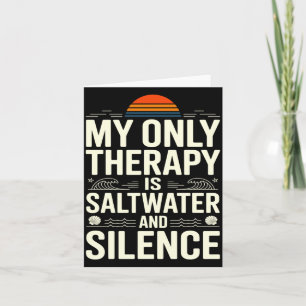 Therapie is r en Silence Beach Zomer Casual Wear Kaart