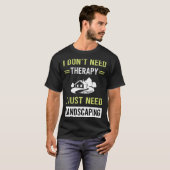 Therapie Landschapsarchitectuur T-shirt (Voorkant volledig)