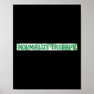 Therapie Mental Health Awareness Warrior Counselor Poster