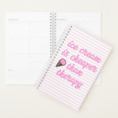 Therapie met ijs - Funny Summer Quote Planner (Display)