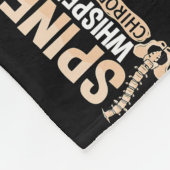 Therapie met wervelkolom-Whisperer-therapie Therap Fleece Deken (Hoek)