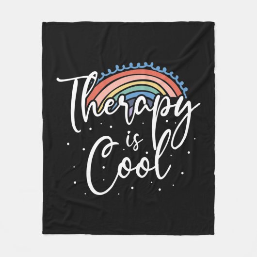 Therapie Mind Stability Awareness Fleece Deken (Voorkant)