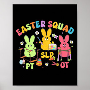 Therapie Pasen Team Slp Ot Pt Konijn Fysiek Poster