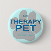Therapie Pet Ronde Button 5,7 Cm (Voorkant)