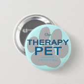 Therapie Pet Ronde Button 5,7 Cm (Voorkant /achterkant)