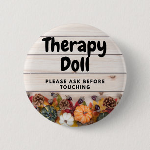 Therapie Reborn Knop Alsjeblieft Vragen Voor Aanra Ronde Button 5,7 Cm