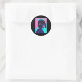 Therapie Ronde Sticker (Tas)