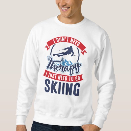 Therapie Skiën Trui (Voorkant)