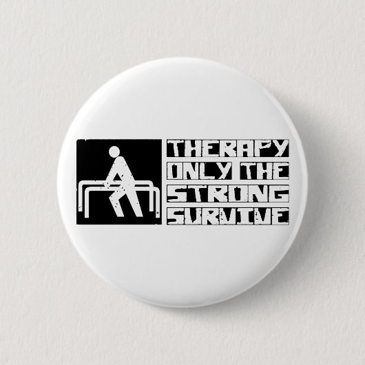 Therapie Survive Ronde Button 5,7 Cm (Voorkant)