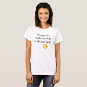 Therapie T-shirt (Voorkant volledig)