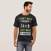 Therapie tapdansen t-shirt (Voorkant volledig)