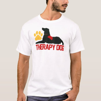 (Therapie) Therapie Dog Red T-shirt