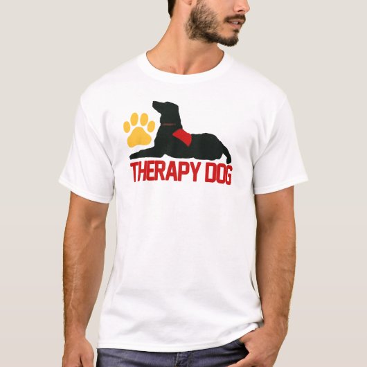 (Therapie) Therapie Dog Red T-shirt (Voorkant)