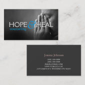 Therapie therapie voor therapie bij coachtigen visitekaartje (Voorkant / Achterkant)