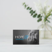 Therapie therapie voor therapie bij coachtigen visitekaartje (Staand voorkant)