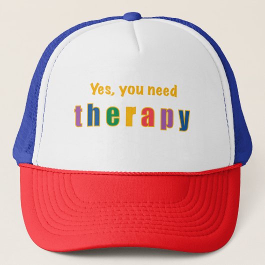 Therapie Trucker Pet (Voorkant)