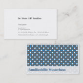 Therapie-Visitekaartjes Visitekaartje (Voorkant / Achterkant)