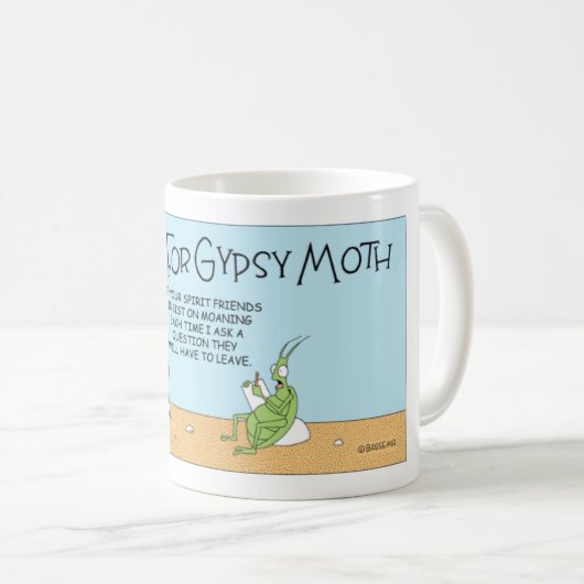 Therapie voor Gypsy Moth Koffiemok (Voorkant rechts)