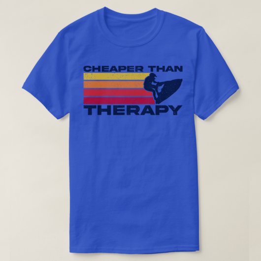 Therapie voor Jet Ski Lover V2 T-shirt (Design voorkant)