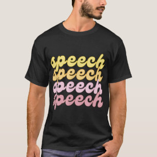 Therapie voor lente- en zomerspraak SLP Therapist T-shirt