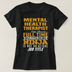 Therapie voor psychische gezondheid t-shirt