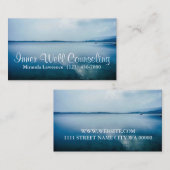 Therapie voor therapie met goed advies visitekaartje (Voorkant / Achterkant)