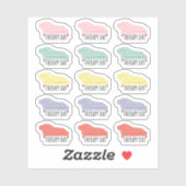 Therapiedag Afspraakherinnering Planner Kalender Sticker (Vel)