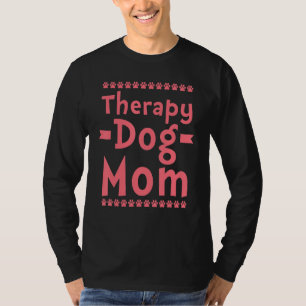 Therapiehond Ontwerp - Therapiehond Moeder T-shirt