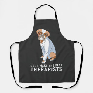 Therapiehond Psychologie Therapeut Schort