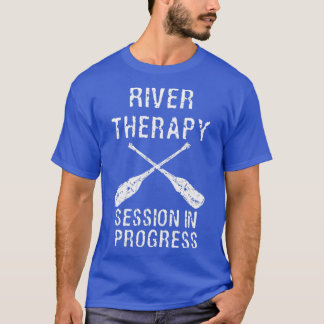 Therapiesessie over waterzuivering in de rivier de t-shirt