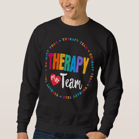 Therapieteam PTT fysiek Beroepshalve Therapeut Trui (Voorkant)