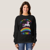 Therapist Are Magical   Unicorn Child Therapist Trui (Voorkant volledig)