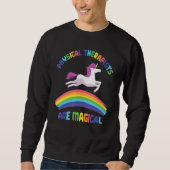 Therapist Are Magical   Unicorn Physical Therapist Trui (Voorkant)